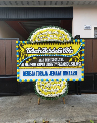Papan Bunga Duka di Muko Muko