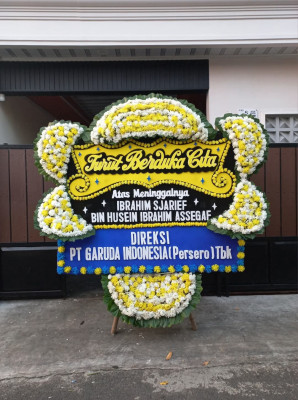 Papan Bunga Duka di Muko Muko