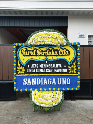 Papan Bunga Duka di Muko Muko