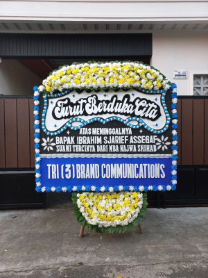 Papan Bunga Duka di Muko Muko